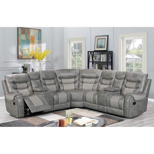 Generation Trade Starwood 691024 Sectional - Grey IMAGE 1