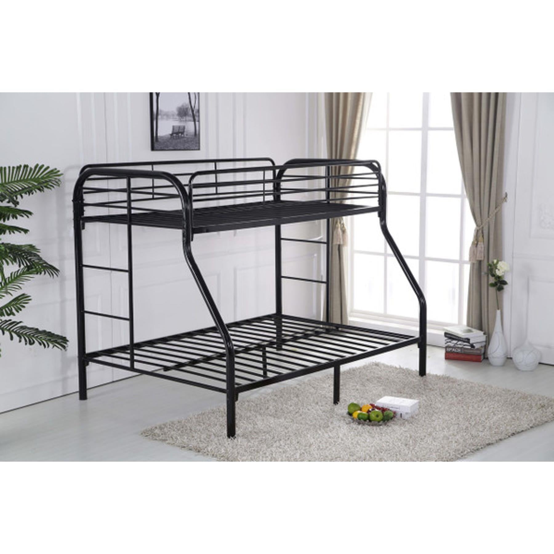 Generation Trade Trinity 221210 Twin/Full Bunkbed - Black IMAGE 1
