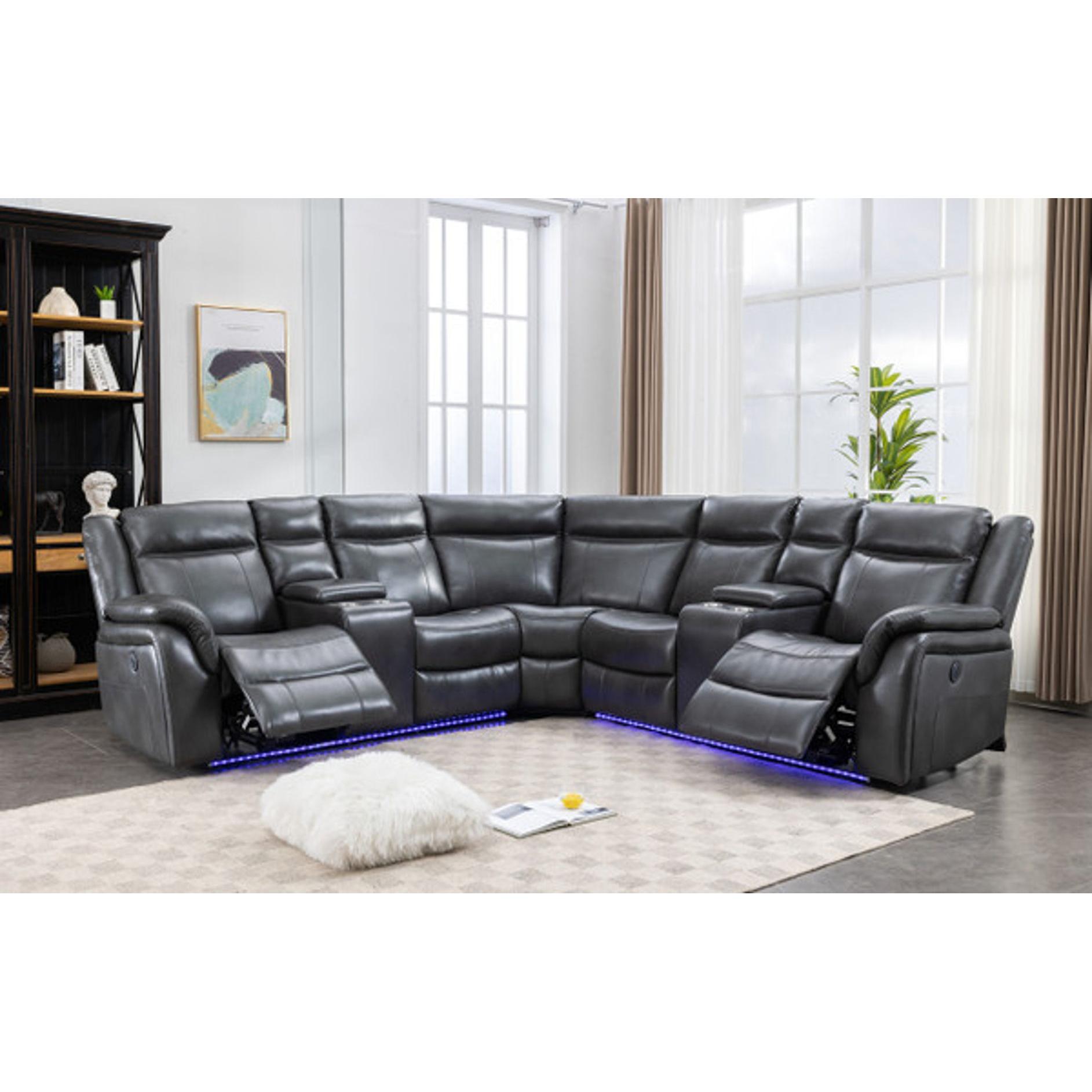 Generation Trade Zenith 664034 Sectional - Grey IMAGE 1