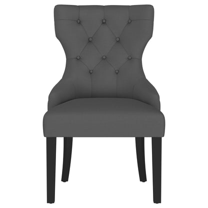 Coaster Furniture Baney 115562 Fabric Upholstered Dining Side Chair - Grey and Black IMAGE 2