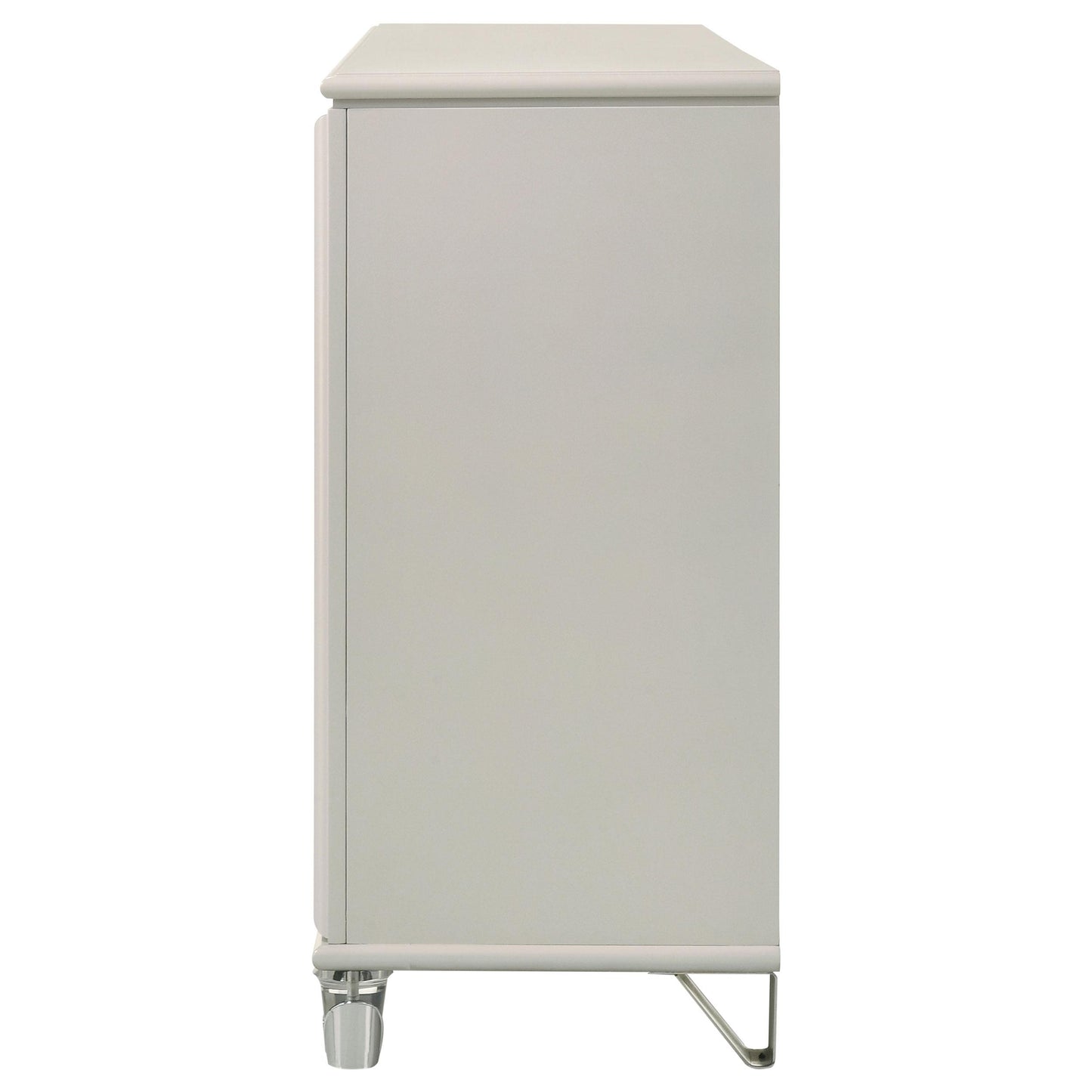Coaster Furniture Olivia 224953 6-Drawer Dresser Cabinet - Pearl White IMAGE 5