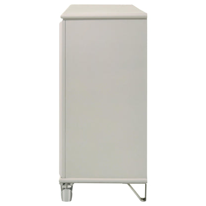 Coaster Furniture Olivia 224953 6-Drawer Dresser Cabinet - Pearl White IMAGE 5