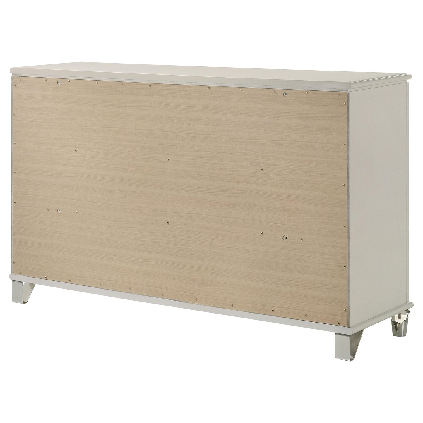 Coaster Furniture Olivia 224953 6-Drawer Dresser Cabinet - Pearl White IMAGE 8