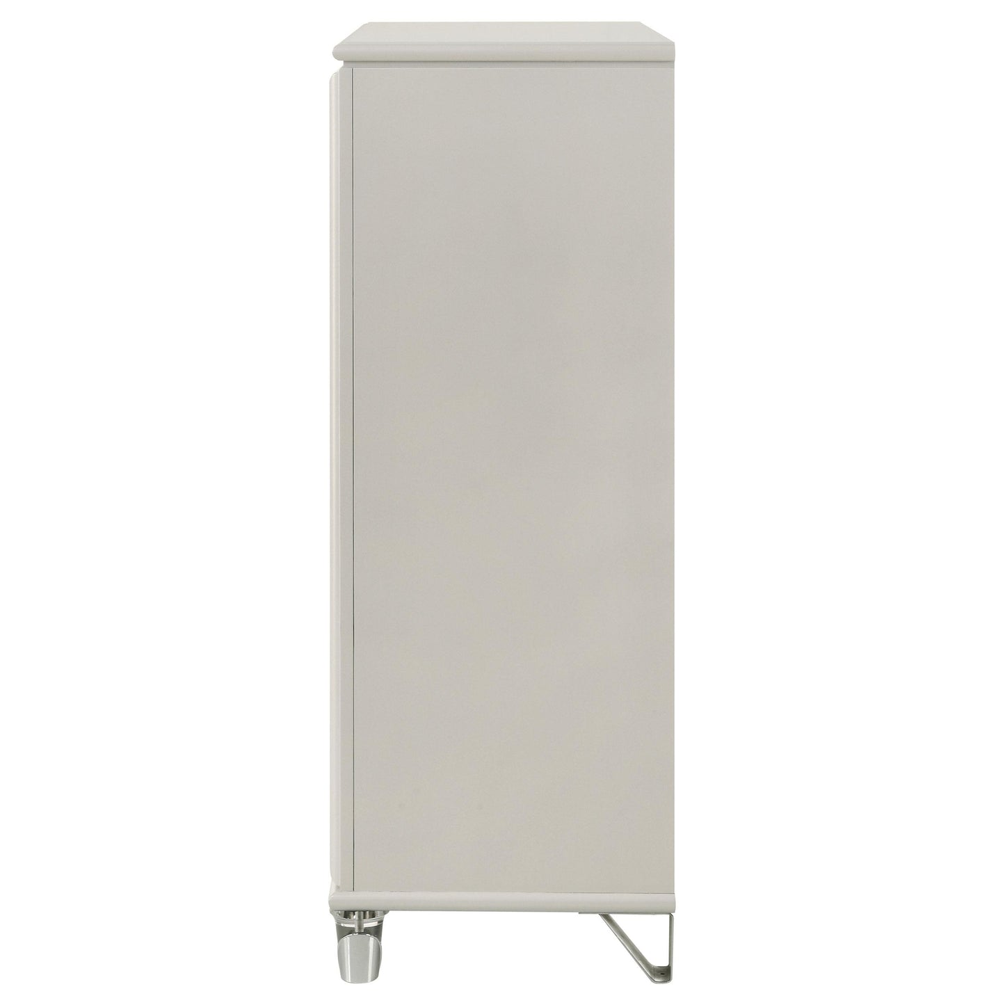 Coaster Furniture Olivia 224955 5-Drawer Bedroom Chest of Drawers - Pearl White IMAGE 5