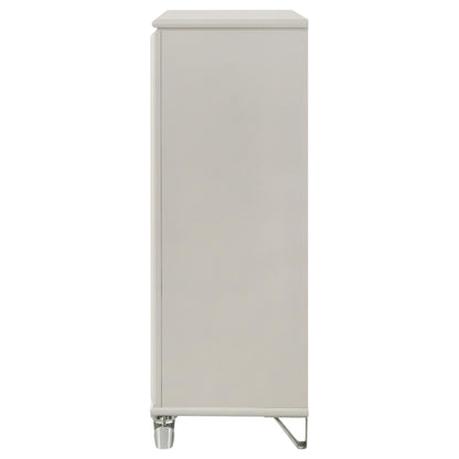 Coaster Furniture Olivia 224955 5-Drawer Bedroom Chest of Drawers - Pearl White IMAGE 5