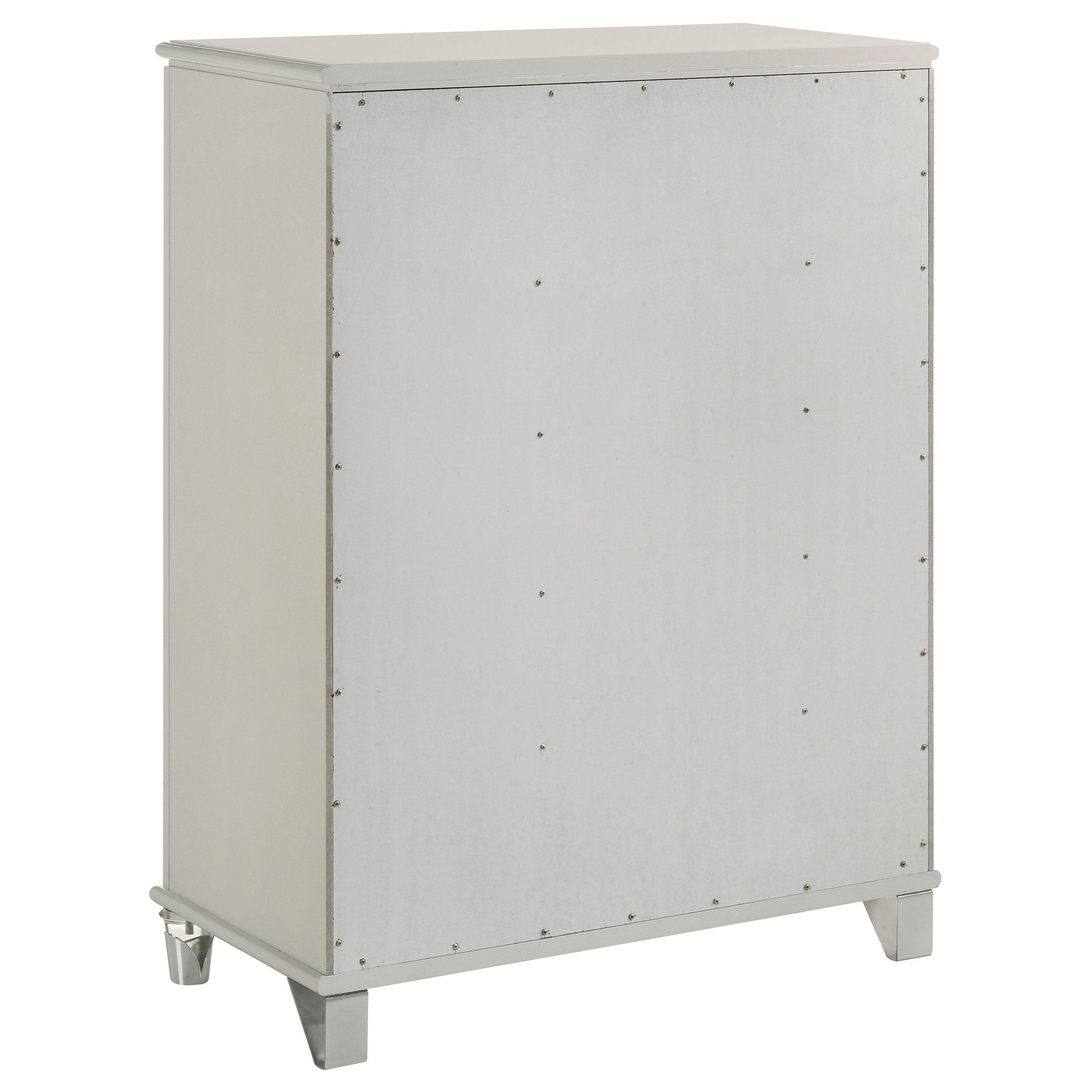 Coaster Furniture Olivia 224955 5-Drawer Bedroom Chest of Drawers - Pearl White IMAGE 6