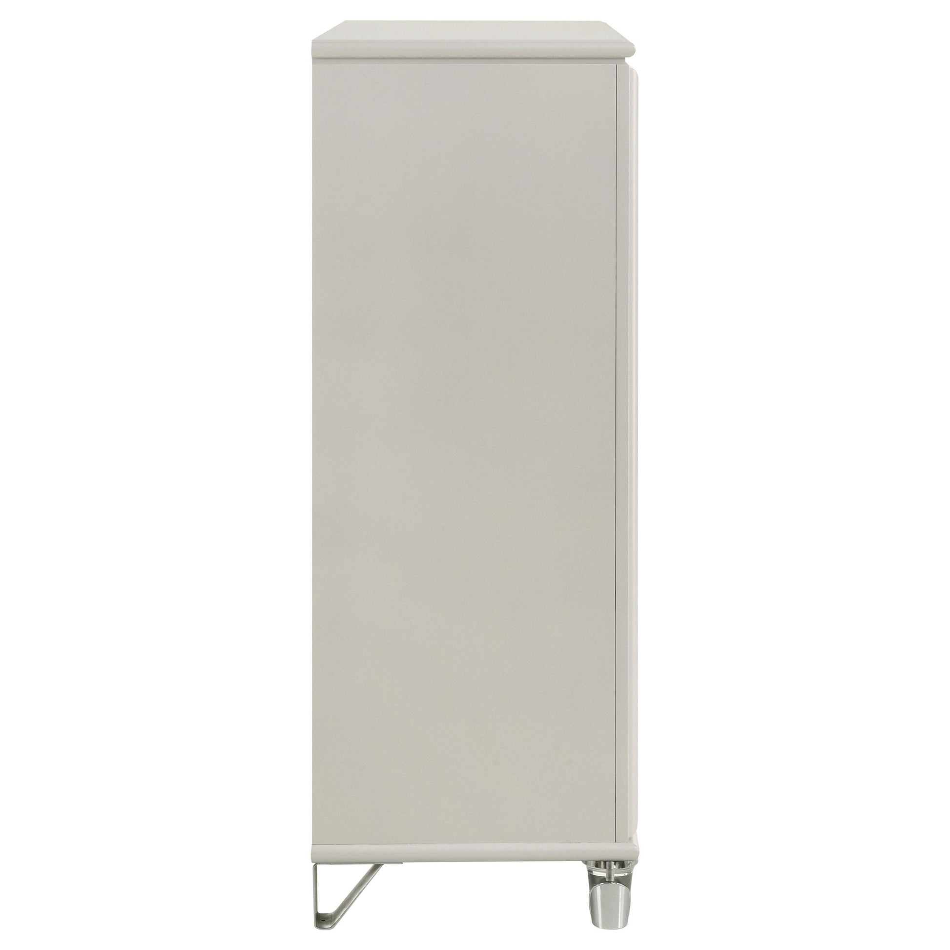Coaster Furniture Olivia 224955 5-Drawer Bedroom Chest of Drawers - Pearl White IMAGE 9