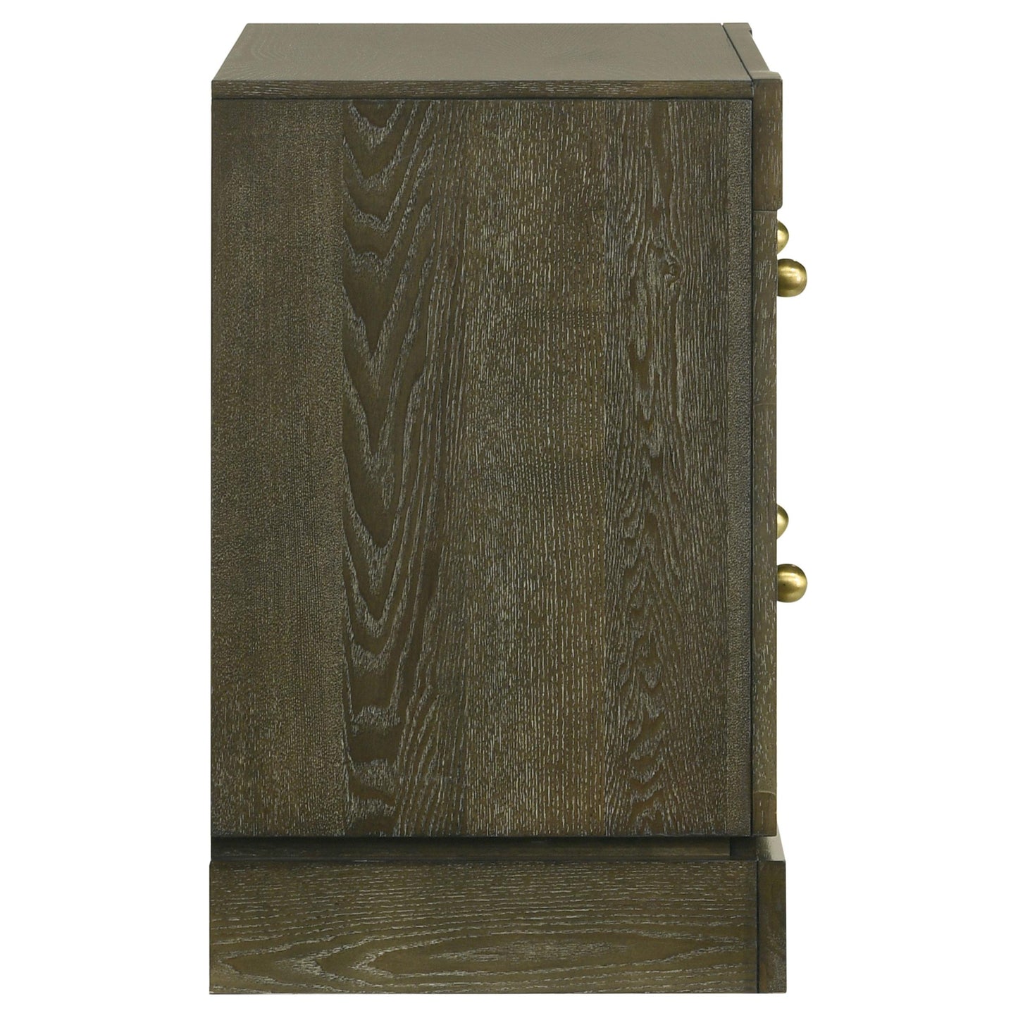 Coaster Furniture Gran Park 224932 2-Drawer Nightstand Bedside Table - Dark Cocoa IMAGE 9