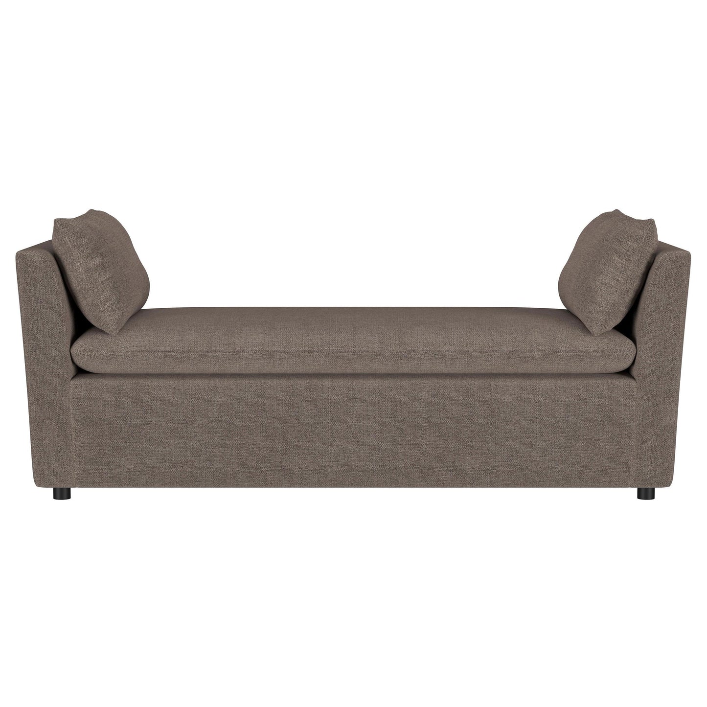 Coaster Furniture Robin 910280 Upholstered Accent Bench with Armrests - Brown IMAGE 2
