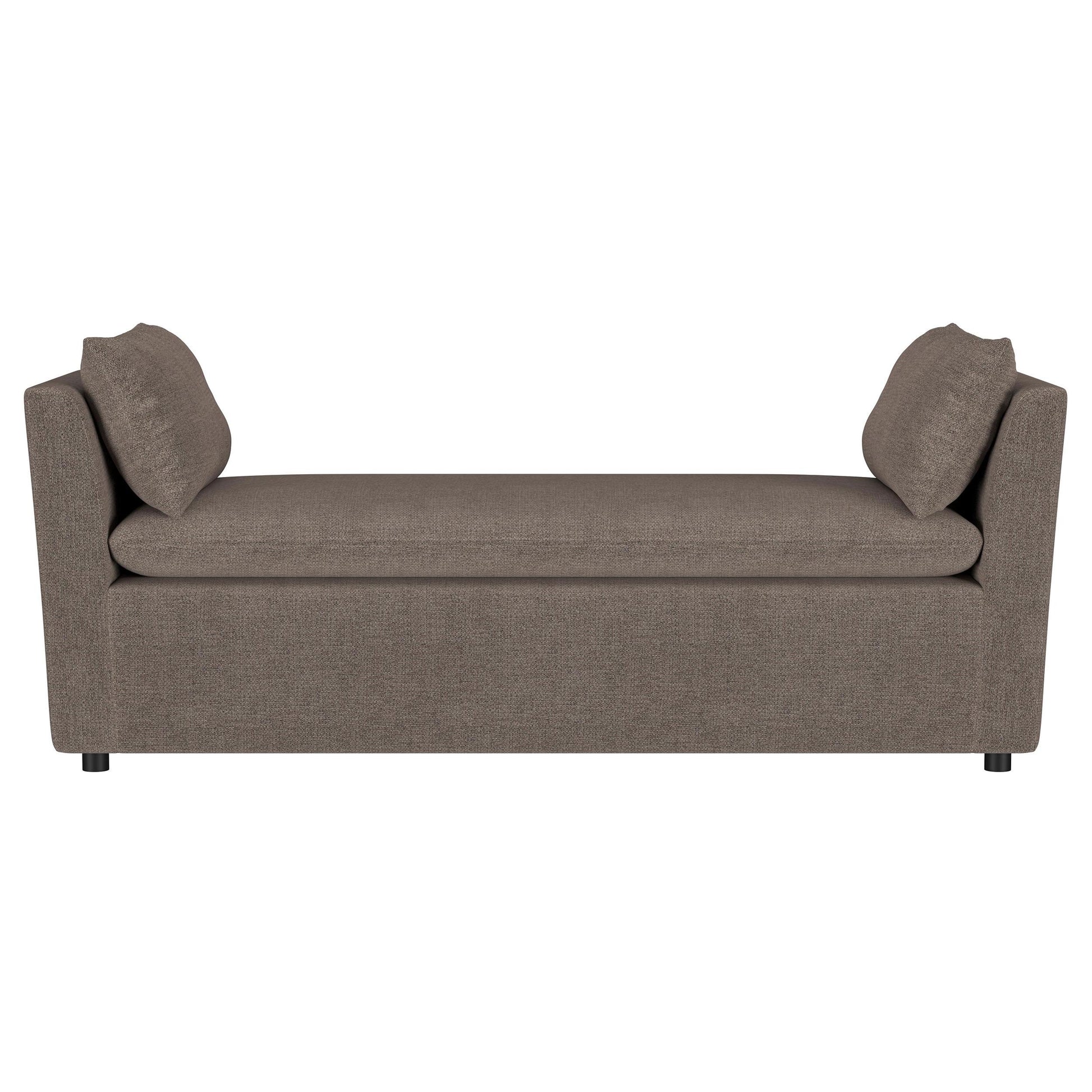 Coaster Furniture Robin 910280 Upholstered Accent Bench with Armrests - Brown IMAGE 2