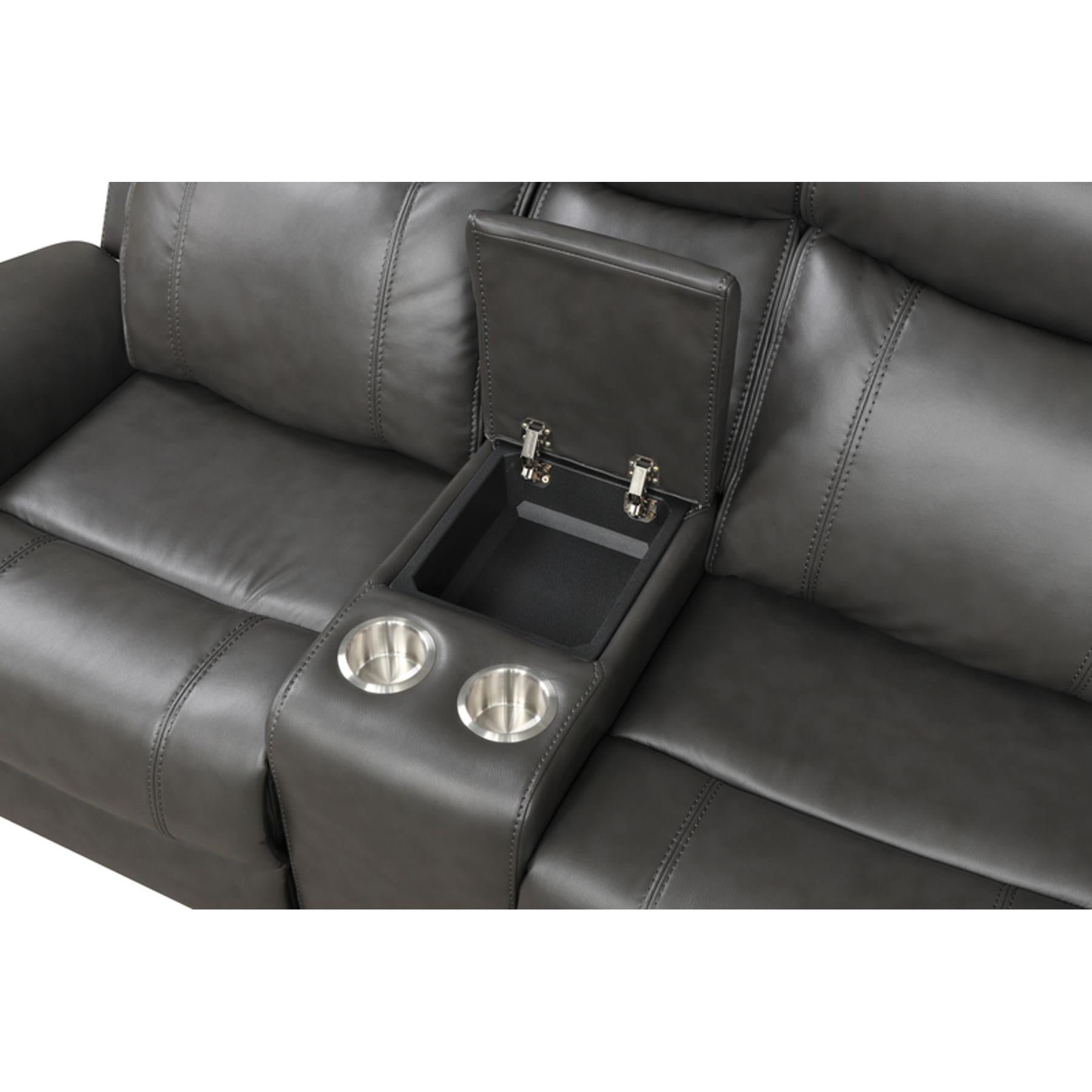 Generation Trade Verona 676091 Loveseat - Grey IMAGE 2