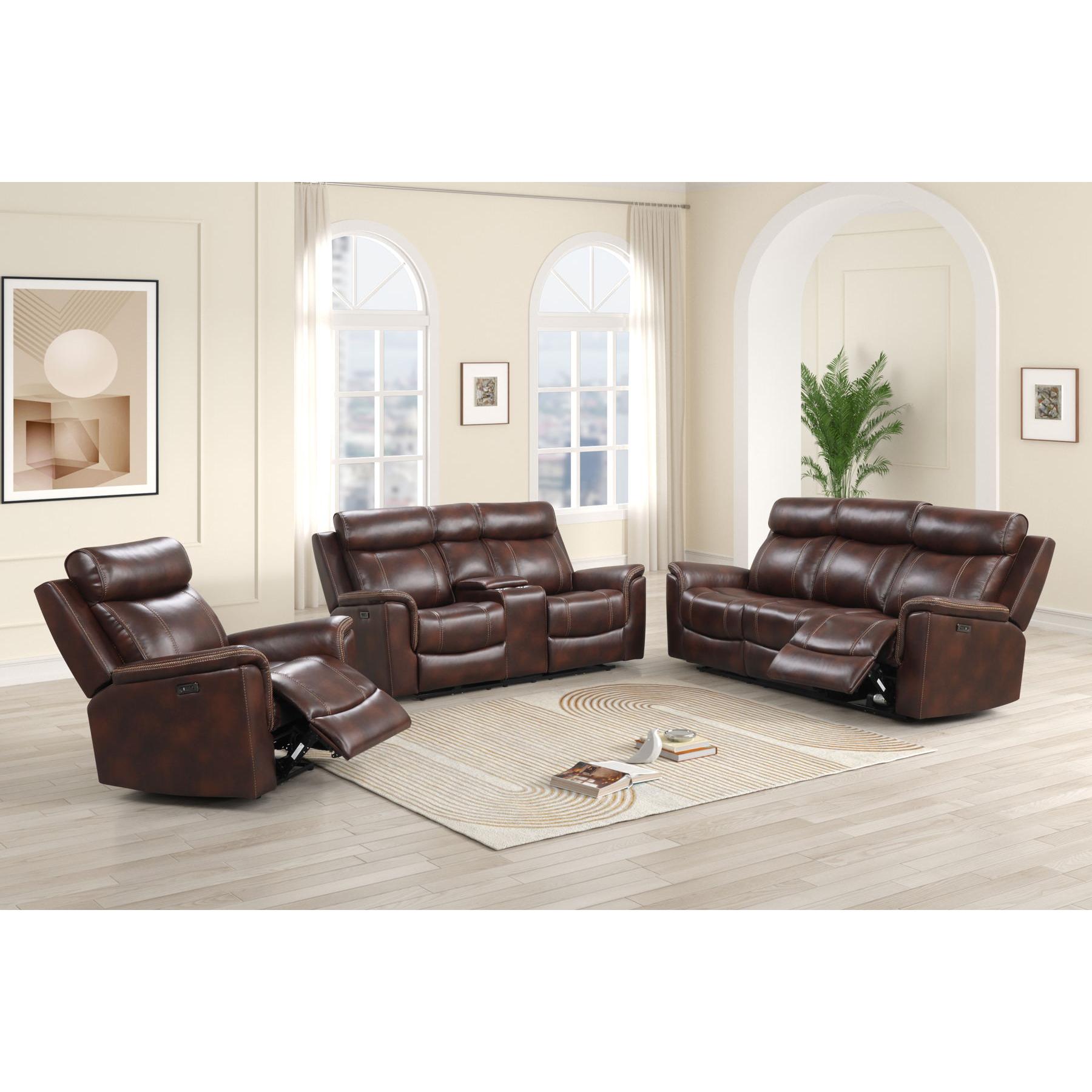 Generation Trade Verona 676392 Recliner - Brown IMAGE 1