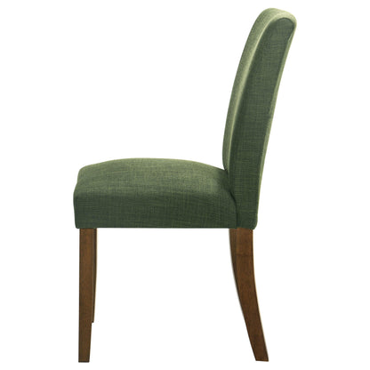  Coaster Furniture Cantley 106378 pholstered Dining Side Chair - Green IMAGE 5