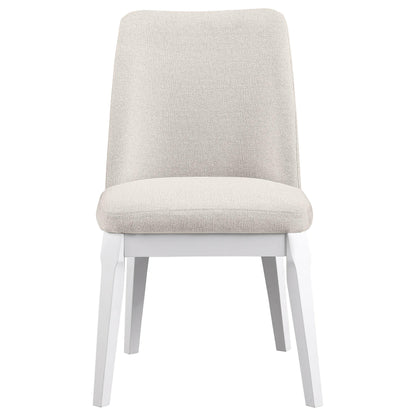  Coaster Furniture Carissa 108302 Upholstered Dining Side Chair - Beige IMAGE 3