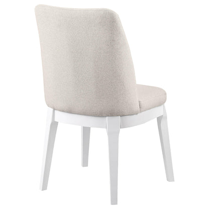  Coaster Furniture Carissa 108302 Upholstered Dining Side Chair - Beige IMAGE 7