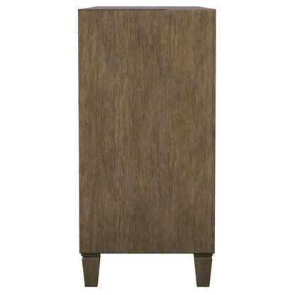 Coaster Furniture Matisse 108315 4-Drawer Sideboard Buffet Cabinet - Light Brown IMAGE 10