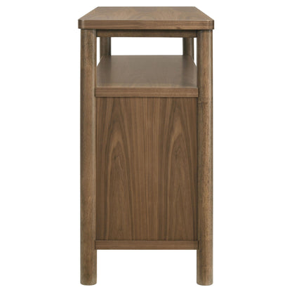 Coaster Furniture Crestmore 108575 52-inch Dining Cabinet Sideboard Buffet - Walnut IMAGE 5