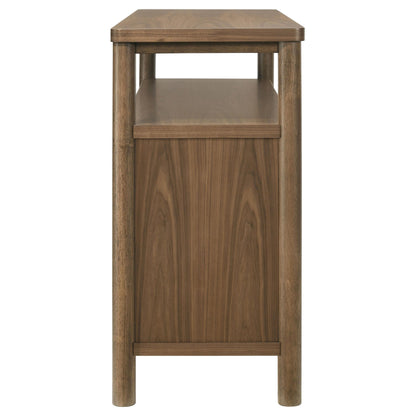 Coaster Furniture Crestmore 108575 52-inch Dining Cabinet Sideboard Buffet - Walnut IMAGE 8