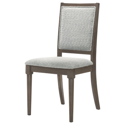 Coaster Furniture Onslow 108622 Upholstered Dining Side Chair - Dark Brown IMAGE 4