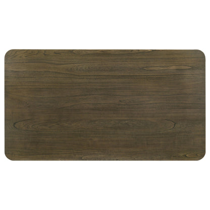 Coaster Furniture Biloxi 108681 71-inch Rectangular Wood Dining Table - Greyish Brown IMAGE 5