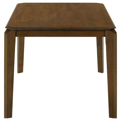 Coaster Furniture Almonte 108921 59-inch Rectangular Wood Dining Table - Dark Brown IMAGE 3