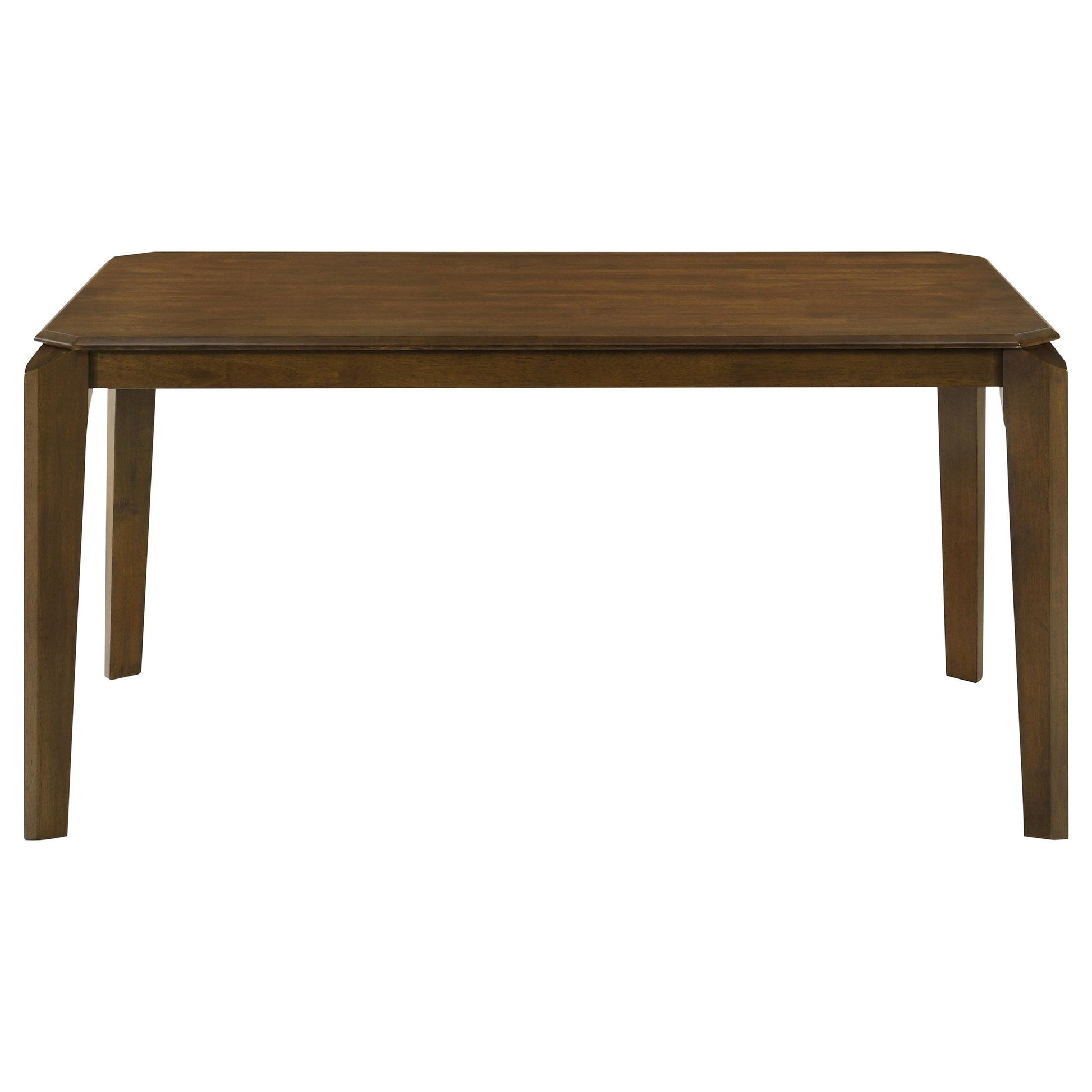 Coaster Furniture Almonte 108921 59-inch Rectangular Wood Dining Table - Dark Brown IMAGE 4