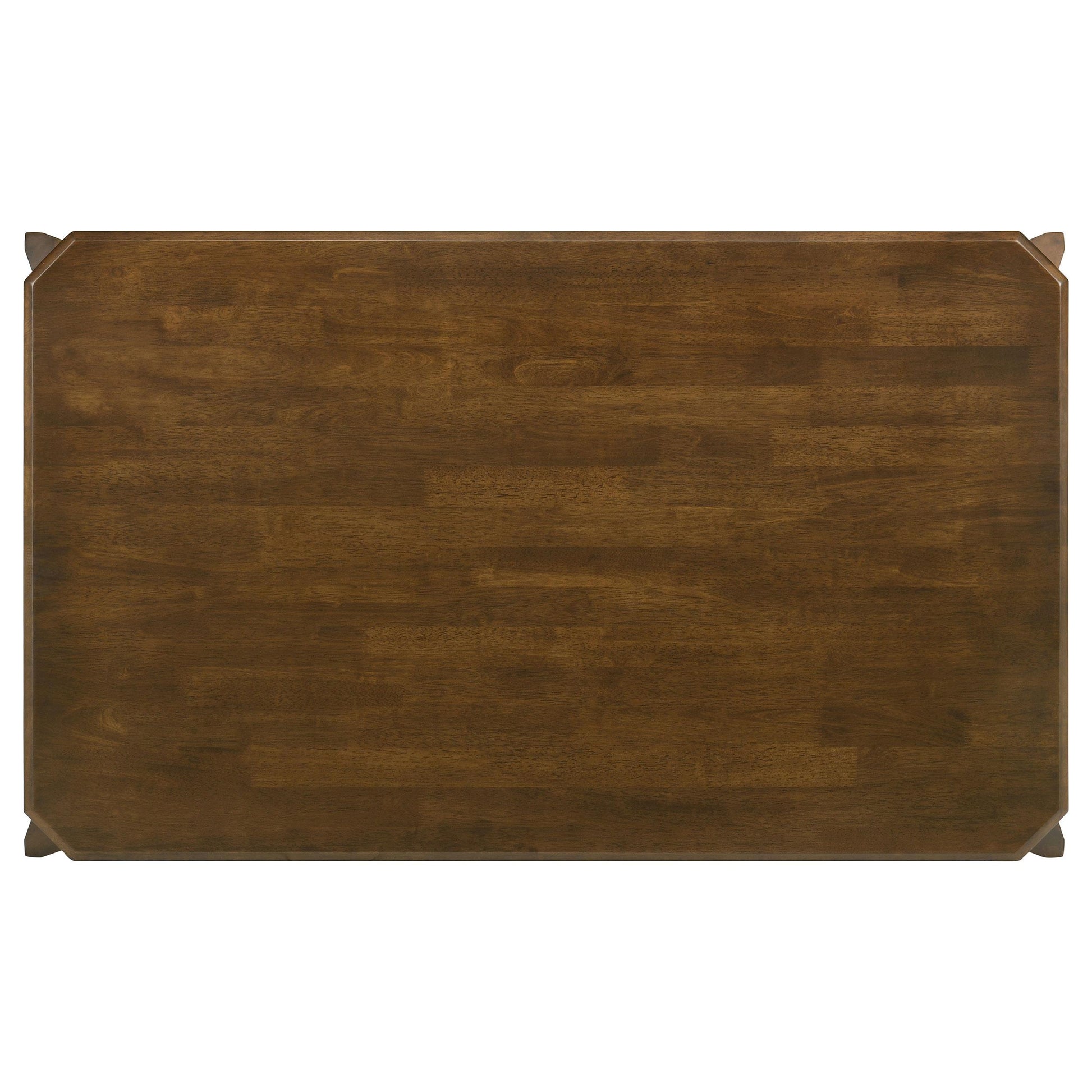 Coaster Furniture Almonte 108921 59-inch Rectangular Wood Dining Table - Dark Brown IMAGE 5
