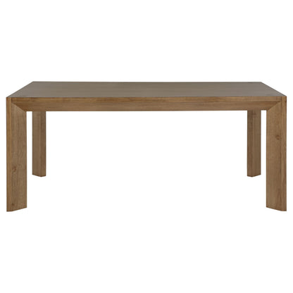  Coaster Furniture Bruner 109101 72-inch Rectangular Wood Dining Table - Natural Brown IMAGE 3