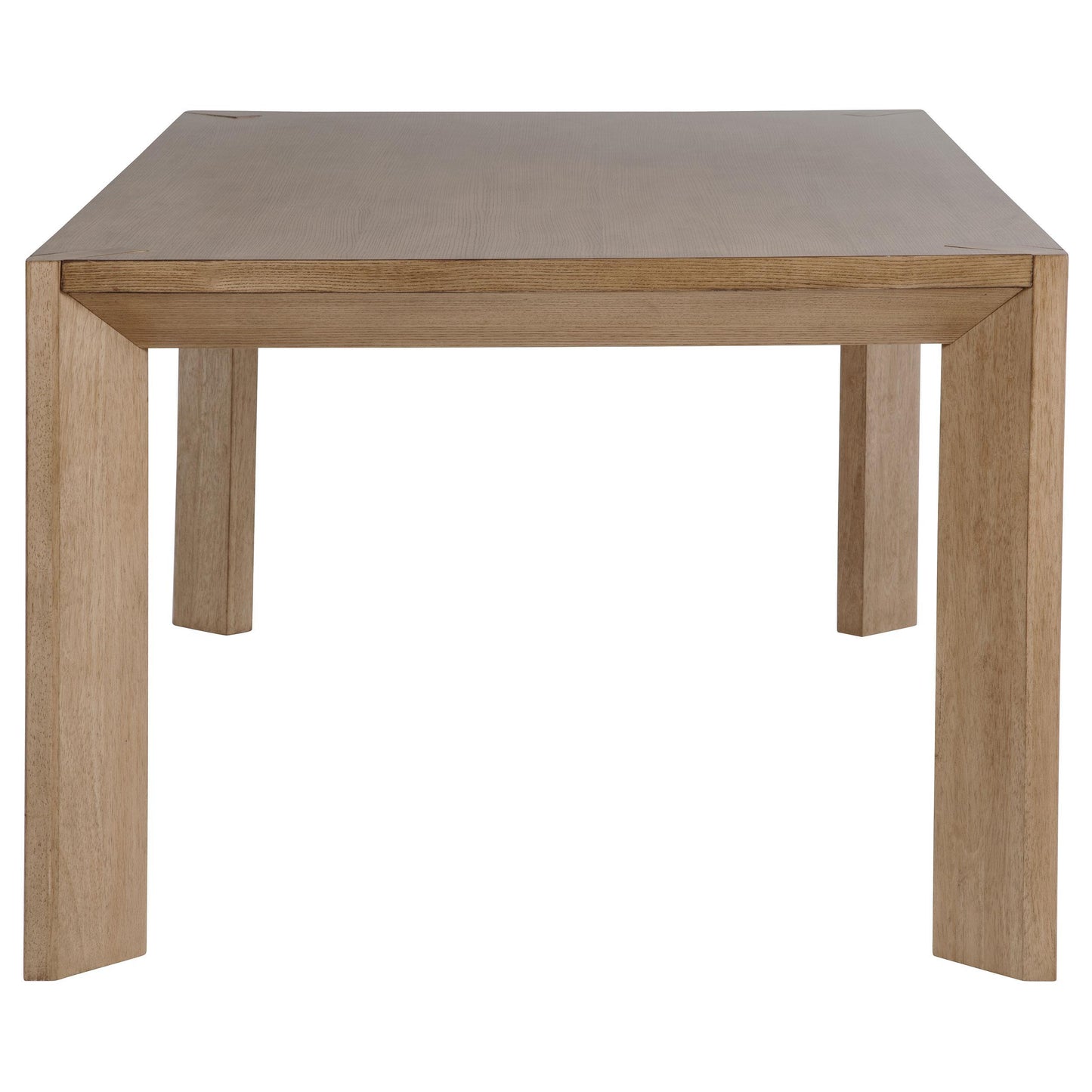  Coaster Furniture Bruner 109101 72-inch Rectangular Wood Dining Table - Natural Brown IMAGE 4