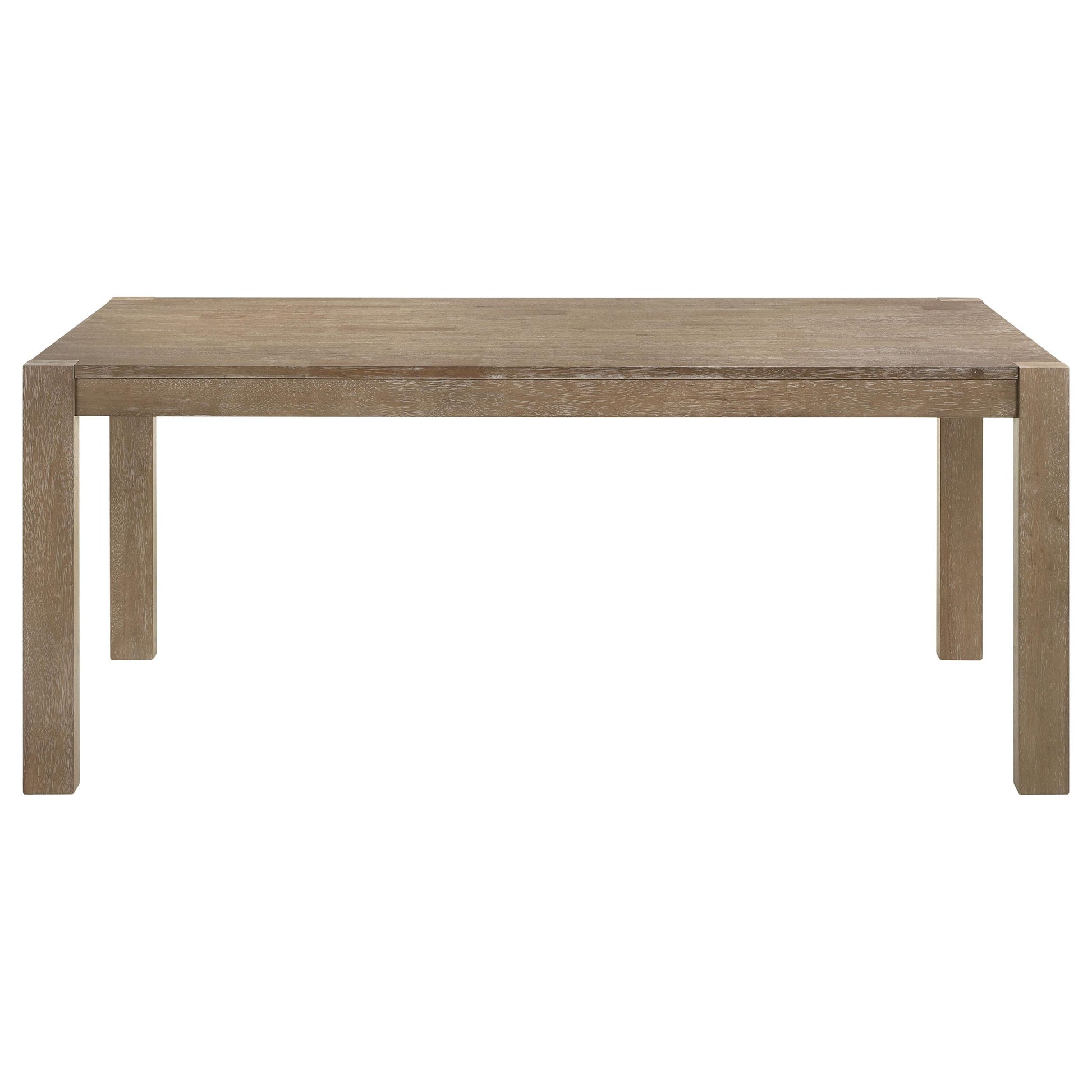 Coaster Furniture Scottsdale 109181 71-inch Solid Wood Dining Table - Washed Brown IMAGE 3