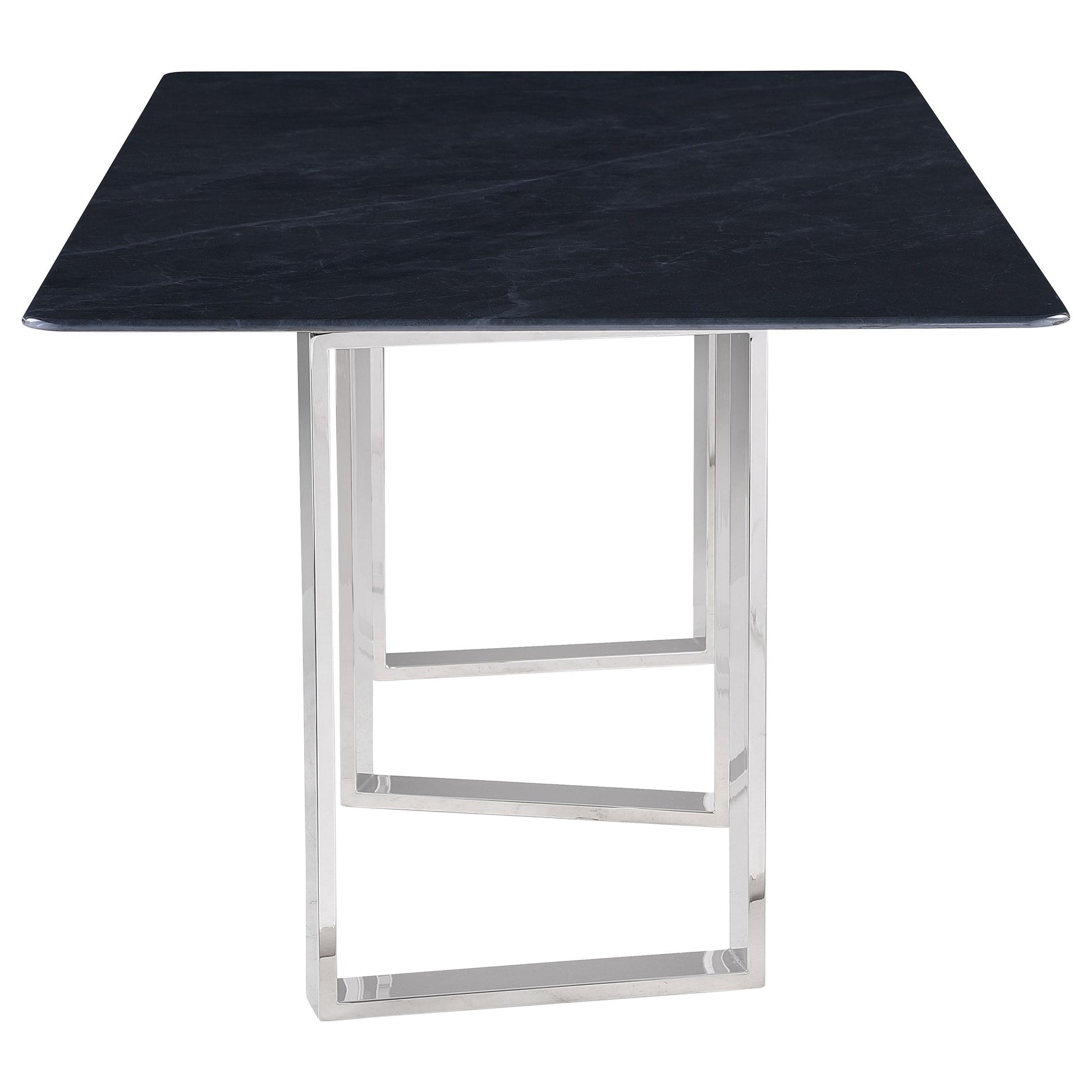 Coaster Furniture Desden 109361 79-inch Rectangular Sintered Stone Dining Table - Grey IMAGE 5