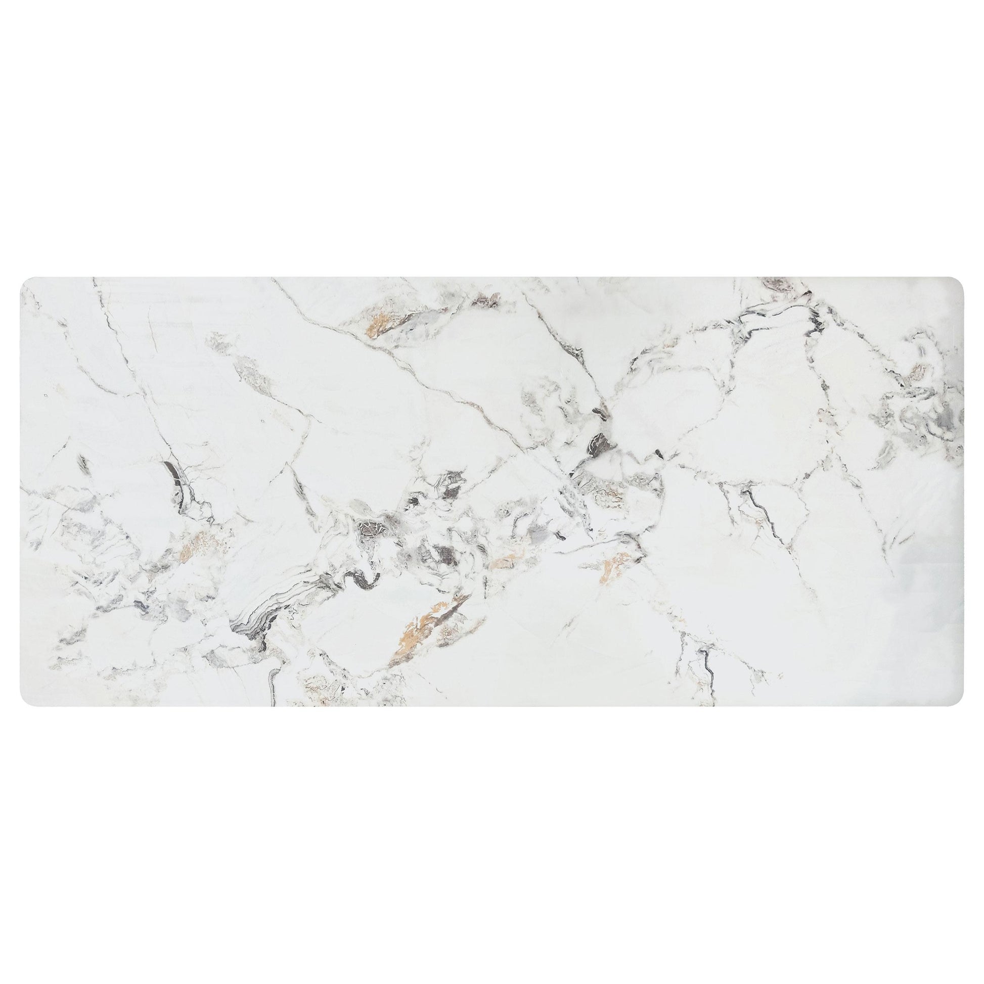  Coaster Furniture Carvell 109371 Rectangular Sintered Stone Dining Table - Mirage White IMAGE 3