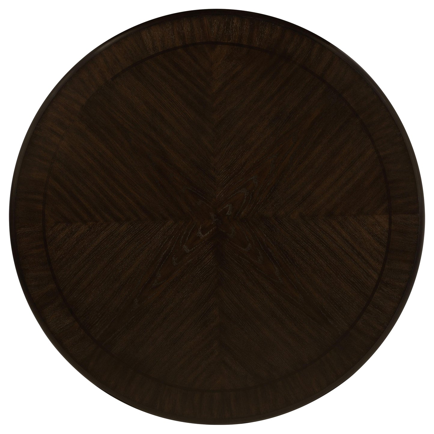 Coaster Furniture Twyla 115100 60-inch Round Dining Table with Drawer - Dark Cocoa IMAGE 5