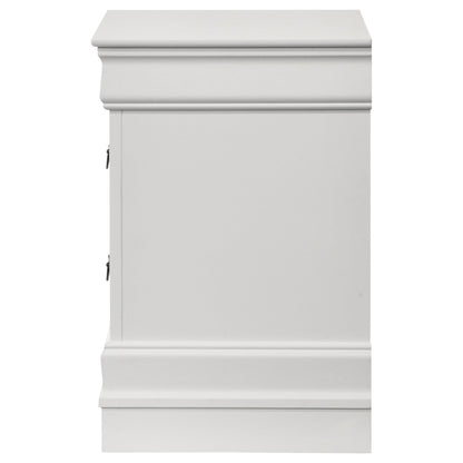  Coaster Furniture Louis Philippe 202442 2-Drawer Nightstand Bedside Table - White IMAGE 5