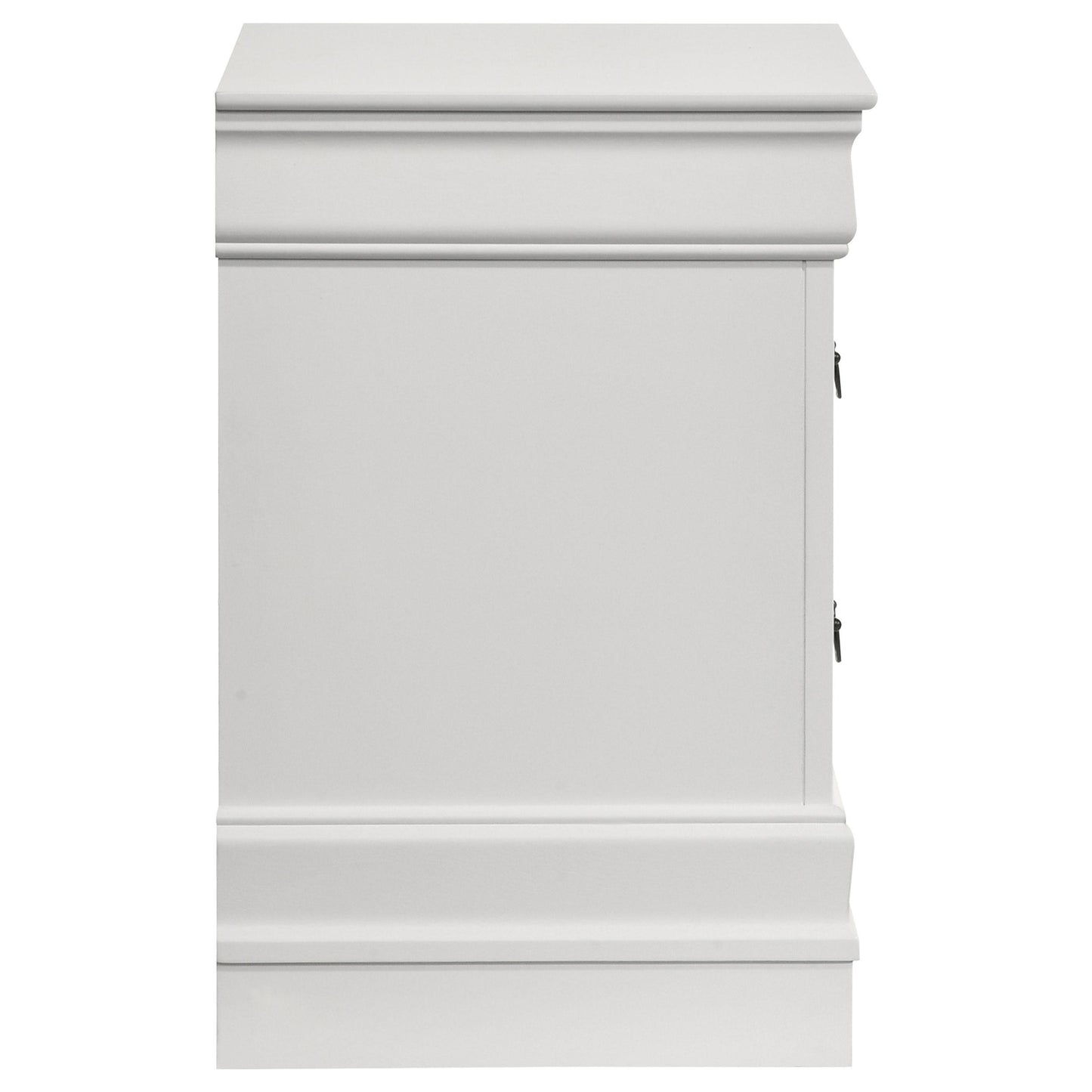 Coaster Furniture Louis Philippe 202442 2-Drawer Nightstand Bedside Table - White IMAGE 9