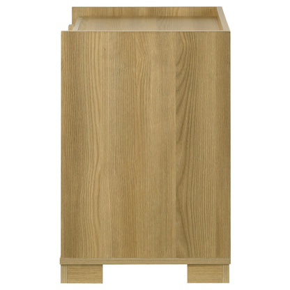 Coaster Furniture Hyland 215652 2-Drawer Nightstand Bedside Table - Natural IMAGE 5