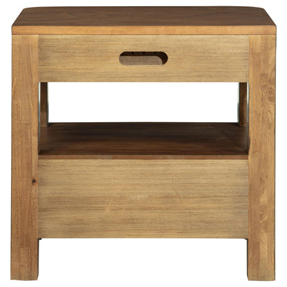 Coaster Furniture Maderia 223322 2-Drawer Nightstand Bedside Table - Walnut IMAGE 7