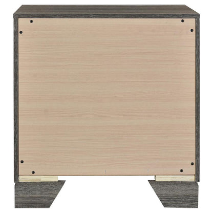  Coaster Furniture Wright 223342 2-Drawer Nightstand Bedside Table - Brown Oak IMAGE 7