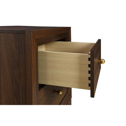 Coaster Furniture Welsley 223442 2-Drawer Nightstand Bedside Table - Walnut IMAGE 11