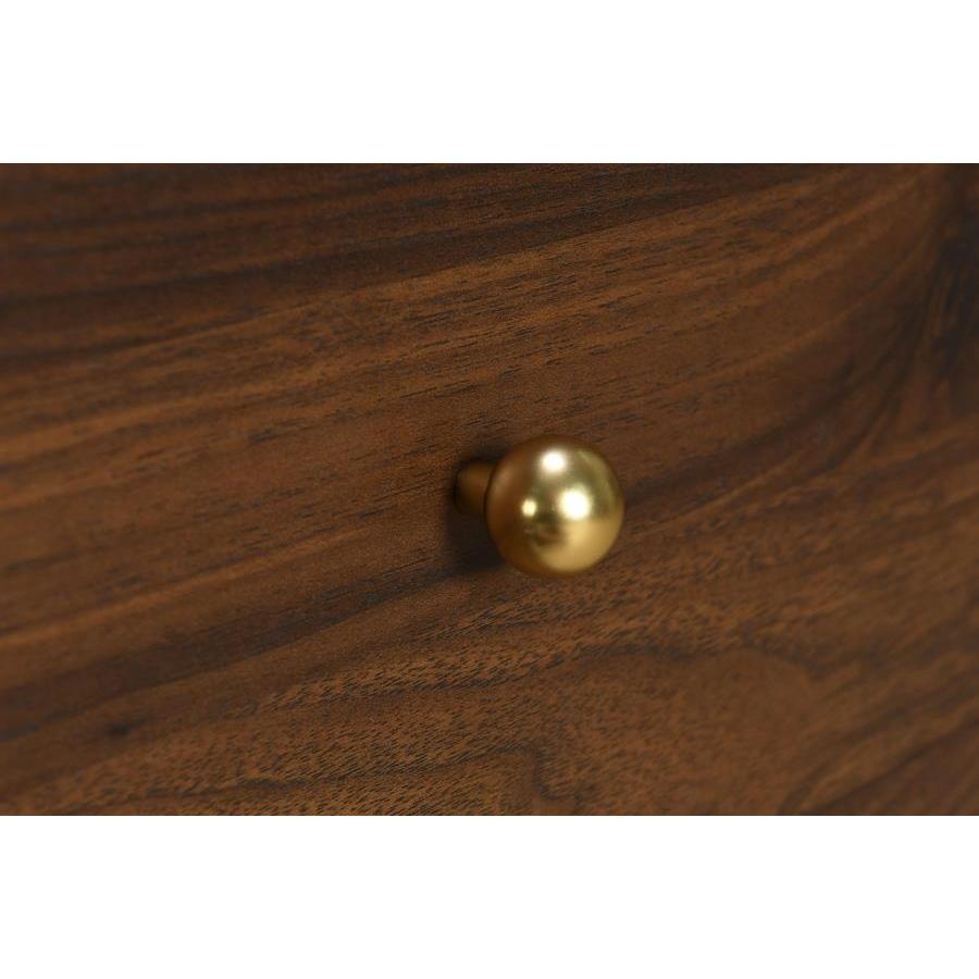Coaster Furniture Welsley 223442 2-Drawer Nightstand Bedside Table - Walnut IMAGE 12