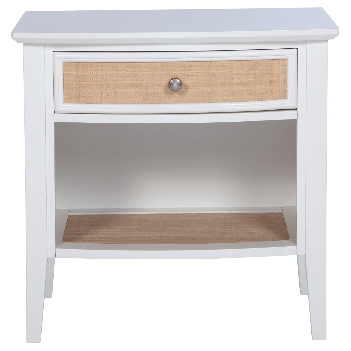Coaster Furniture Bexhill 223472 1-Drawer Nightstand Bedside Table - White IMAGE 3