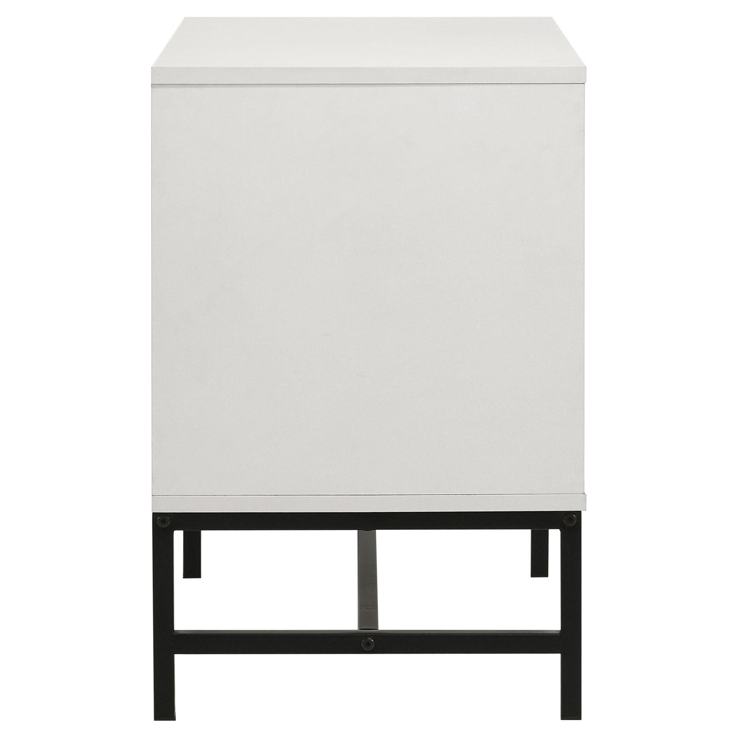 Coaster Furniture Sonora 224862 2-Drawer Nightstand Bedside Table - White IMAGE 5