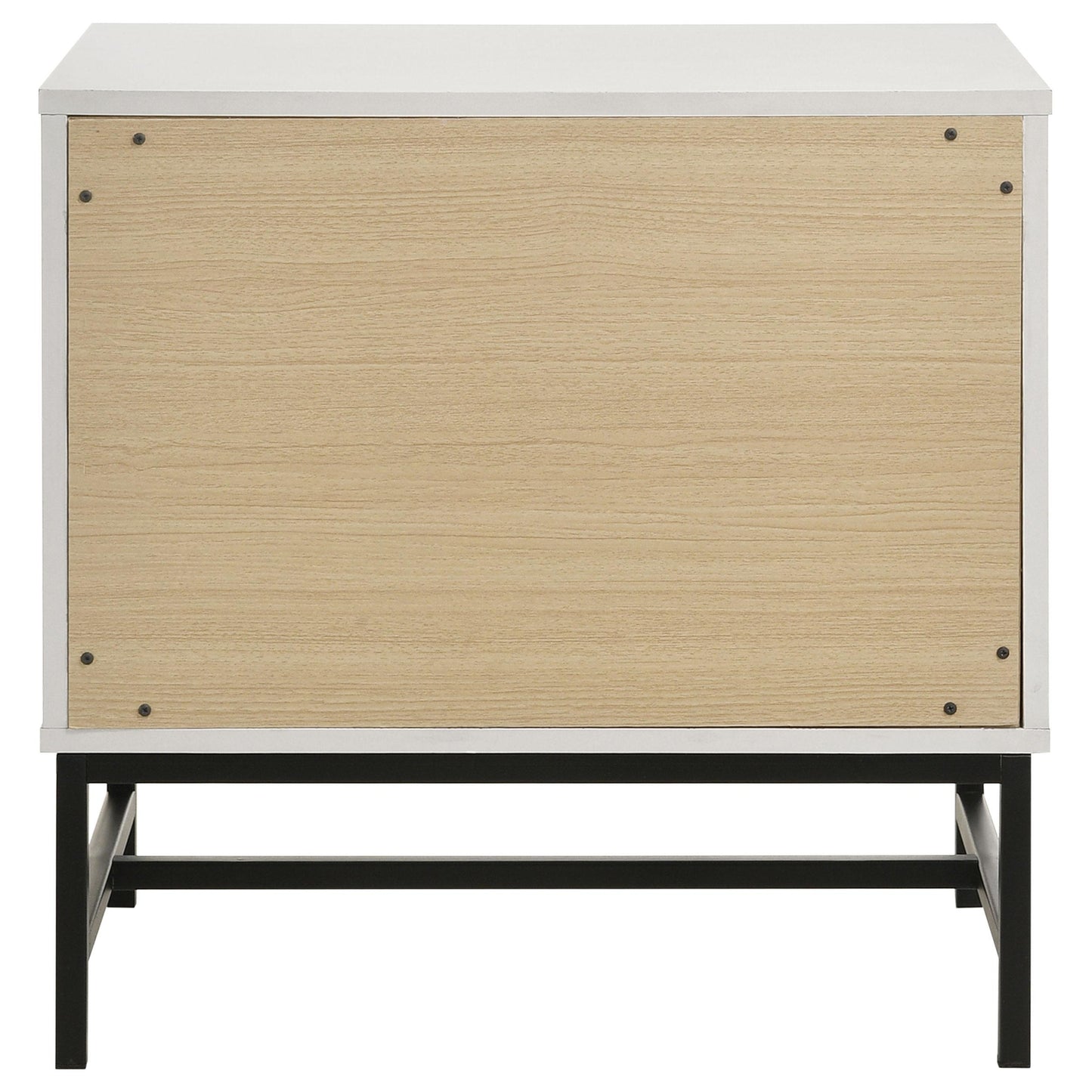 Coaster Furniture Sonora 224862 2-Drawer Nightstand Bedside Table - White IMAGE 7