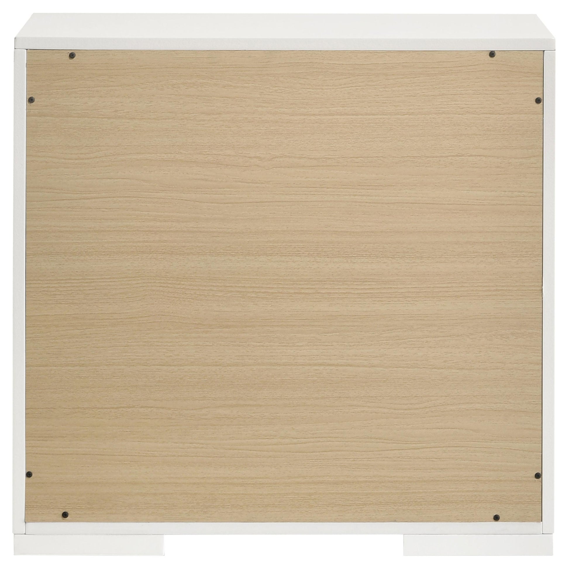 Coaster Furniture Ives 224942 2-Drawer Nightstand Bedside Table - White High Gloss IMAGE 7