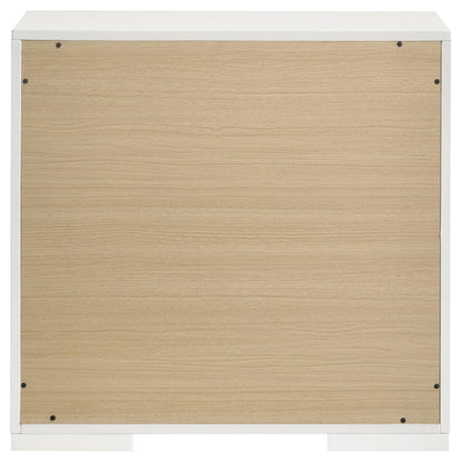 Coaster Furniture Ives 224942 2-Drawer Nightstand Bedside Table - White High Gloss IMAGE 7