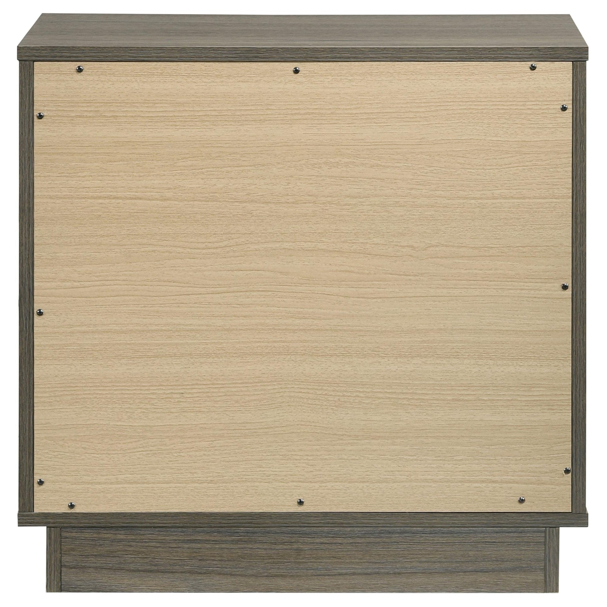  Coaster Furniture Fenwick 224982 2-Drawer Nightstand Bedside Table - Grey Oak IMAGE 7