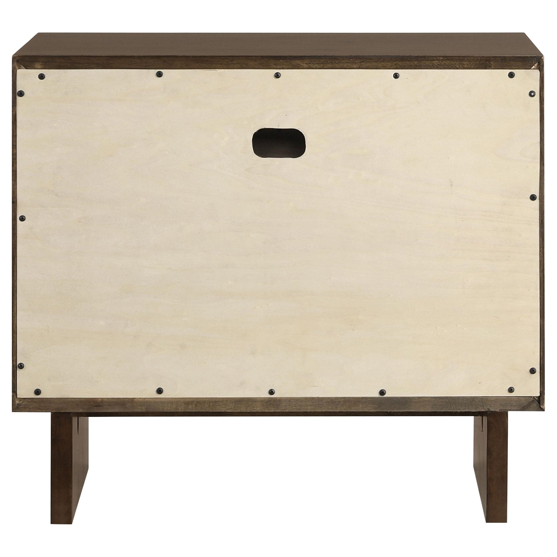 Coaster Furniture Glenwood 225012 2-Drawer Nightstand Bedside Table - Warm Brown IMAGE 7