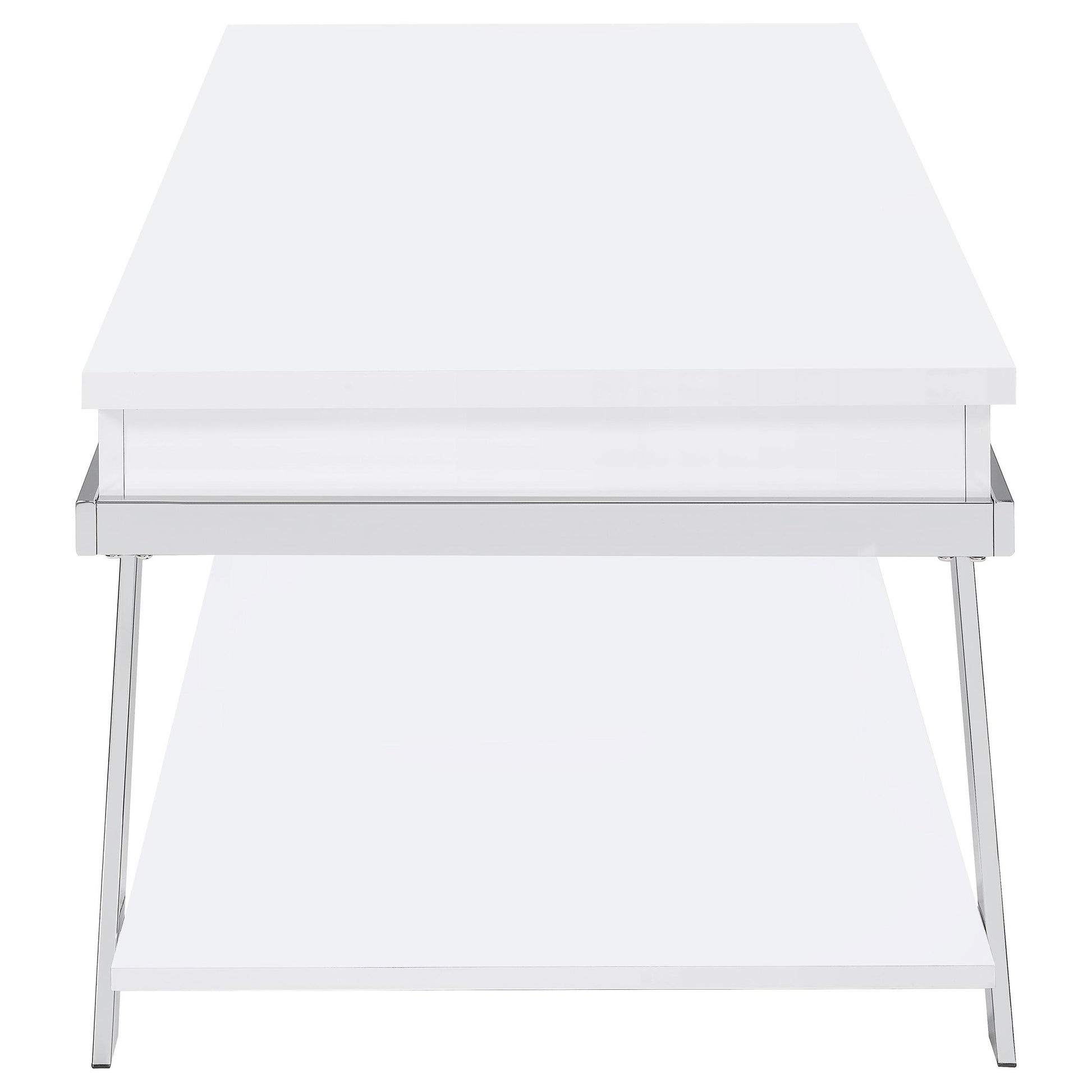 Coaster Furniture Marcia 708158 Rectangular Lift Top Coffee Table - White High Gloss IMAGE 10