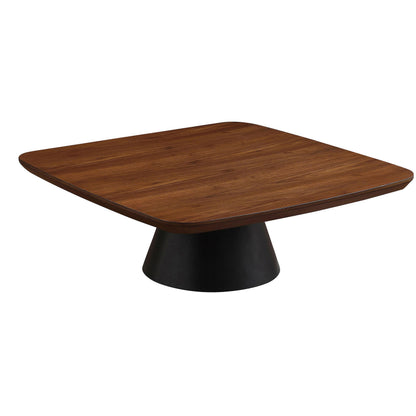  Coaster Furniture Eason 710010 2-piece Coffee Table - Set Walnut and Black IMAGE 3