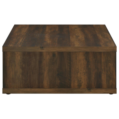  Coaster Furniture Frisco 710508 Square Engineered Wood Coffee Table - Dark Pine IMAGE 6